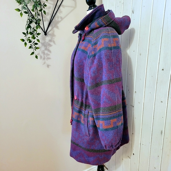 80's ANORAK ABSTRACT PRINT 10 - Picture 7 of 14